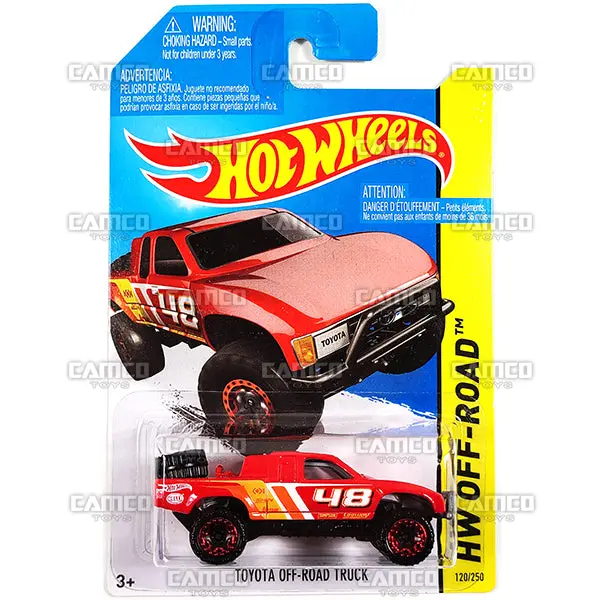Toyota Off-Road Truck #120 Red - 2015 Hot Wheels 1