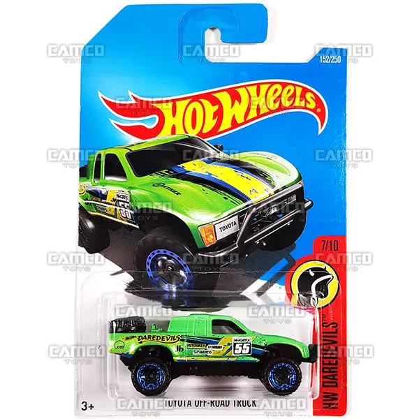 Toyota Off-Road Truck #152 Green - 2016 Hot Wheels 1