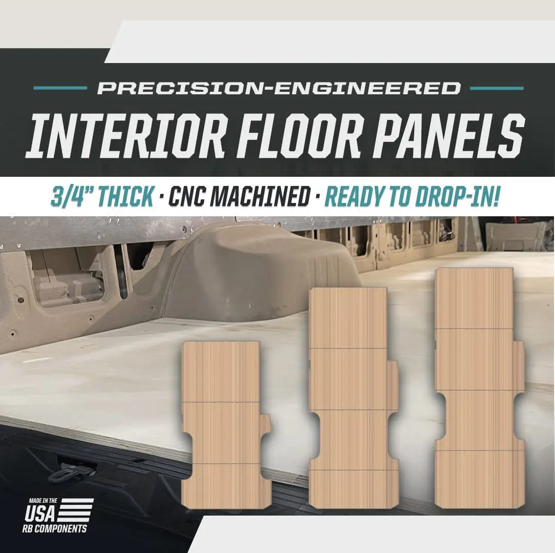 Transit Van Cnc Wood Floor Kit 2
