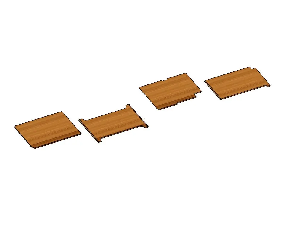 Transit Van Cnc Wood Floor Kit 3