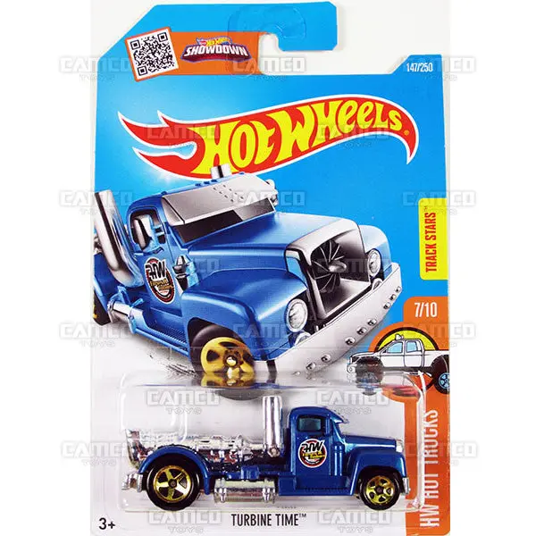 Turbine Time #147 Blue - 2016 Hot Wheels 1
