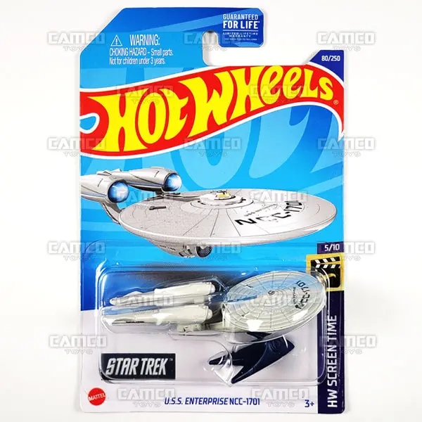 U.S.S. Enterprise Ncc-1701 #80 White - 2022 Hot Wheels 1