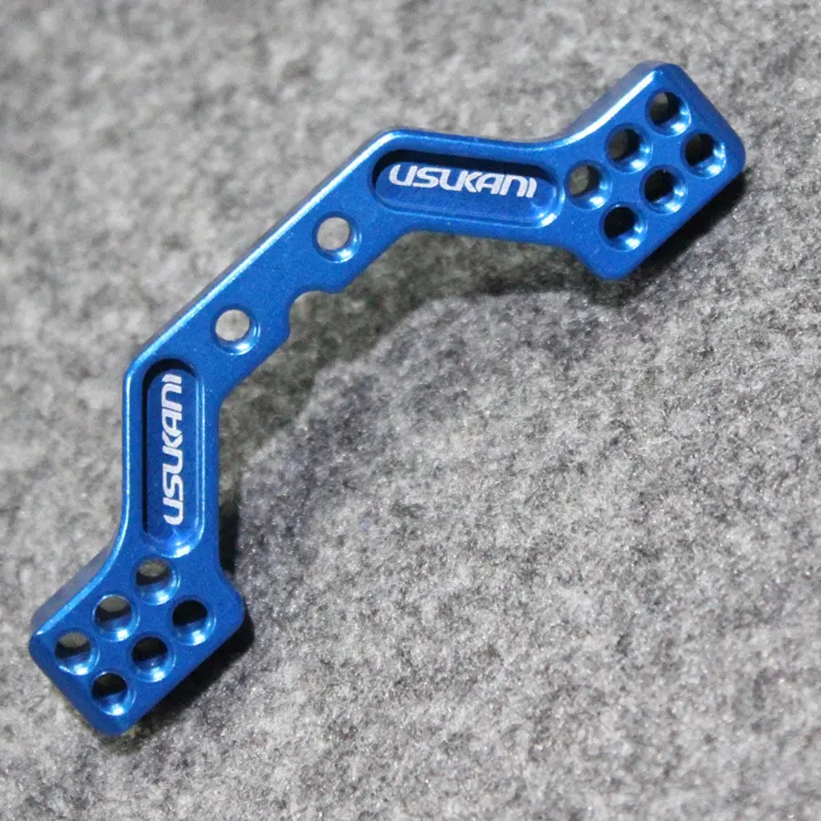Usukani D4/Cf Rear Multihole Camber Link - Yokomo Blue 1