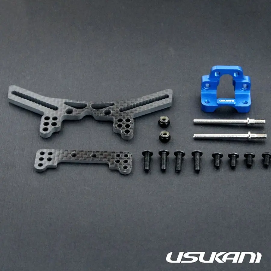 Usukani Dpr Front Suspension Structural System - Yokomo Blue 1