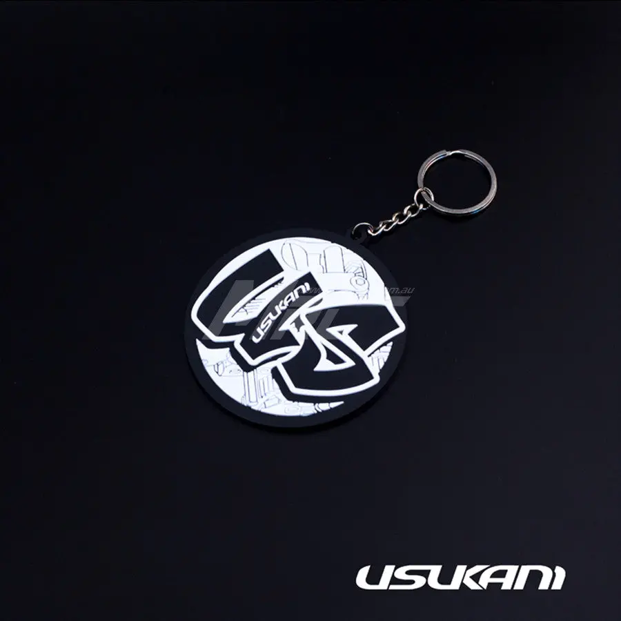 Usukani Logo Key Ring - Black 1
