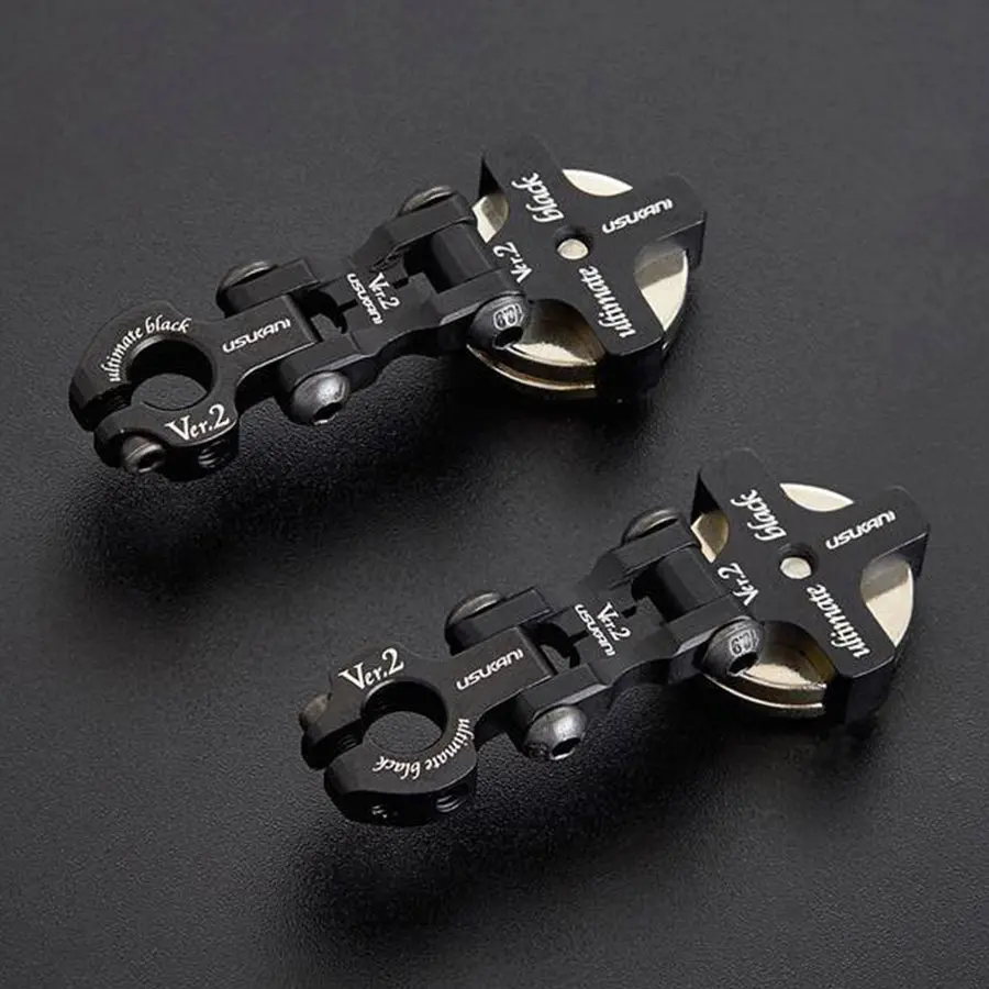 Usukani Alum. Adjustable Stealth Body Mount V2 - Ultimate Black 1
