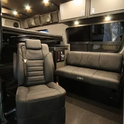 2019+ Sprinter Van Wall Liner Kit, 144" High Roof, Upholstered (For Upper Cabinets) 1