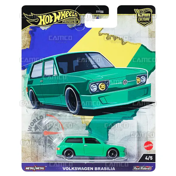 Volkswagen Brasilia 4/5 - 2024 Hot Wheels (World Tour) 1
