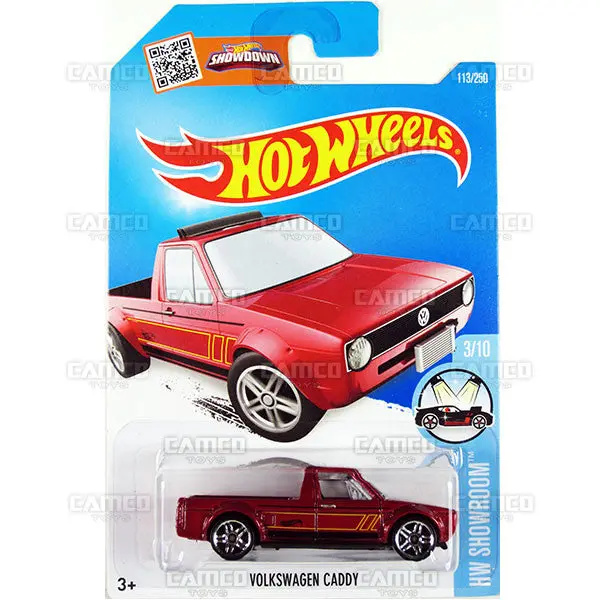Volkswagen Caddy #113 Red - 2016 Hot Wheels 1