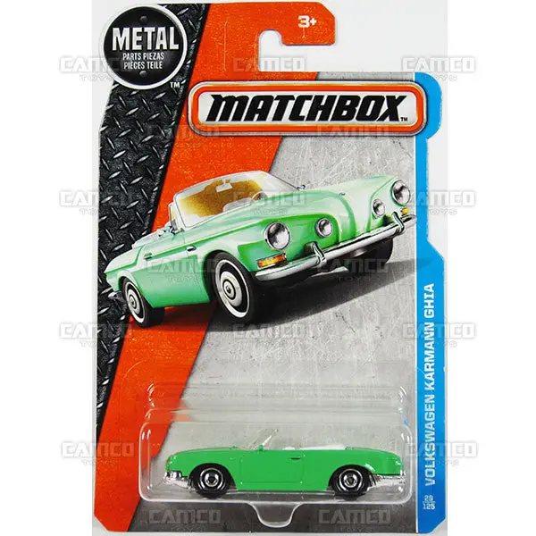 Volkswagen Karmann Ghia #29 Green - 2016 Matchbox 1
