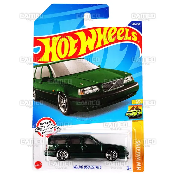 Volvo 850 Estate #140 Green - 2022 Hot Wheels 1