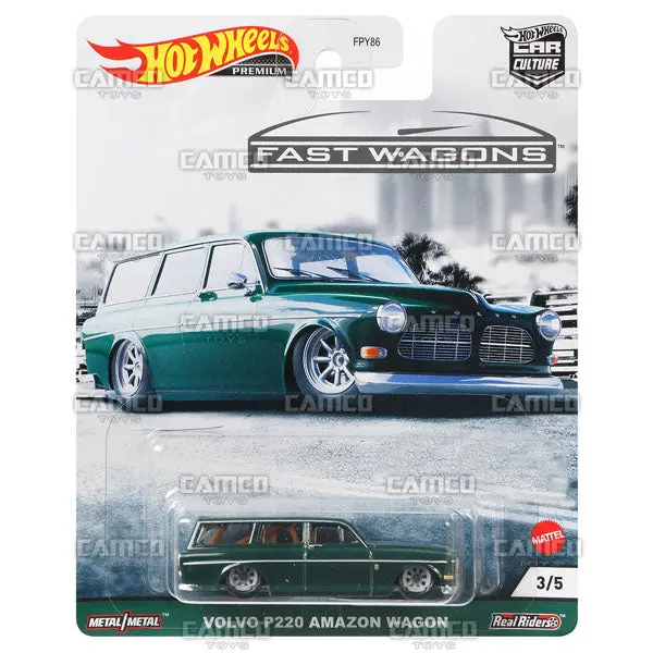 Volvo P220 Amazon Wagon - 2021 Hot Wheels (Fast Wagons) 1
