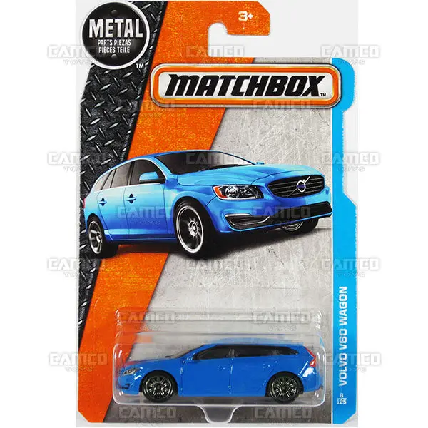 Volvo V60 Wagon #8 Blue - 2016 Matchbox 1