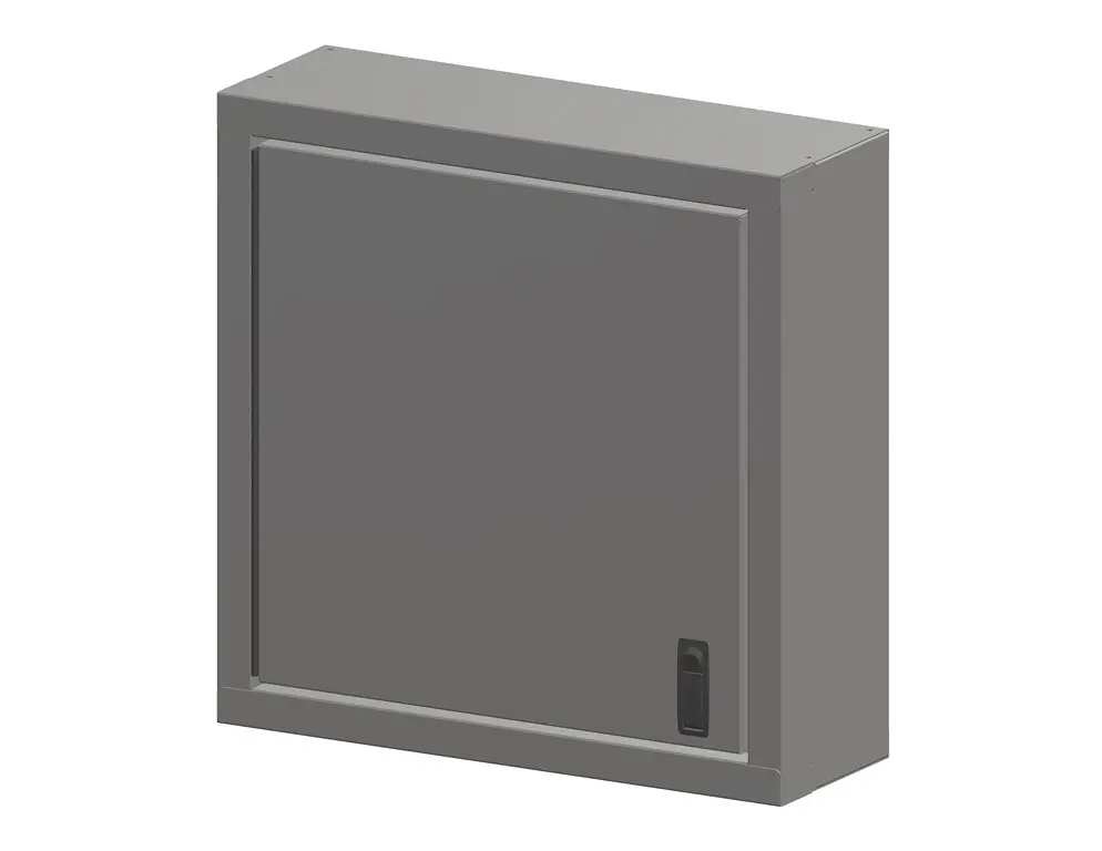 Wall Cabinet, 24"H X 8"D X 24"W 1