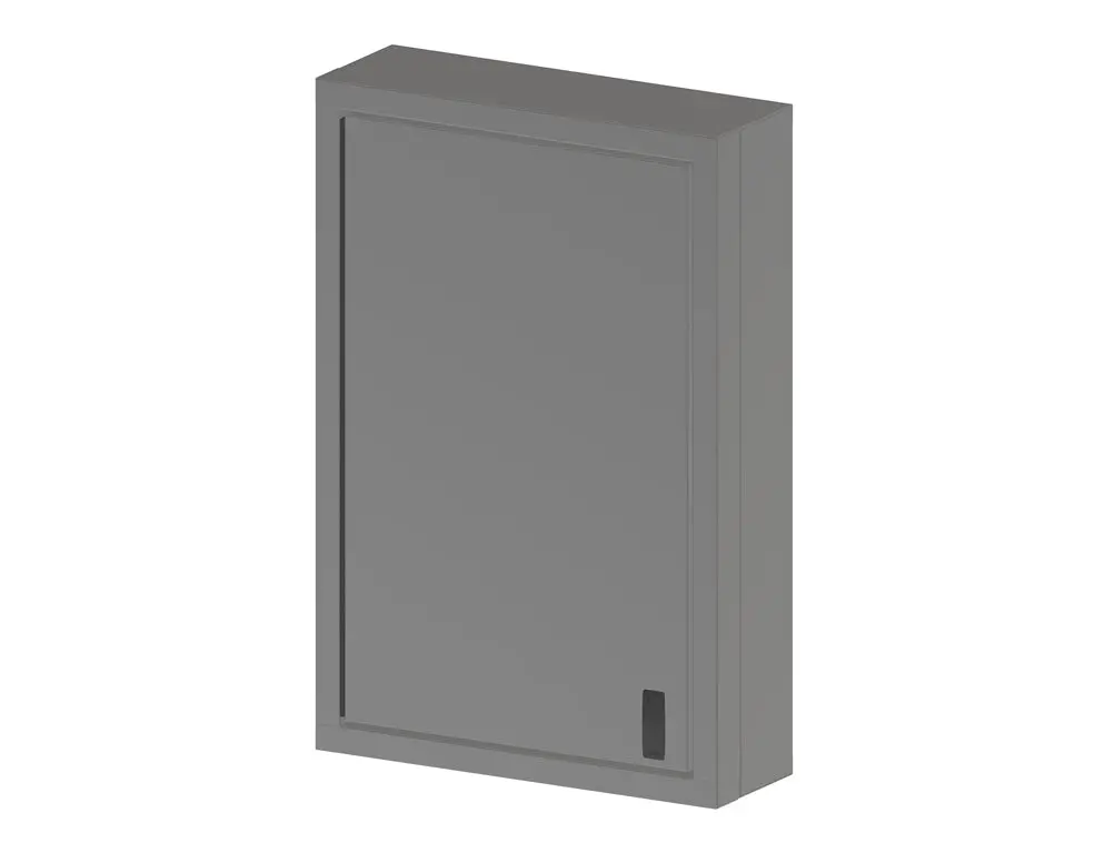 Wall Cabinet, 36"H X 8"D X 24"W 1