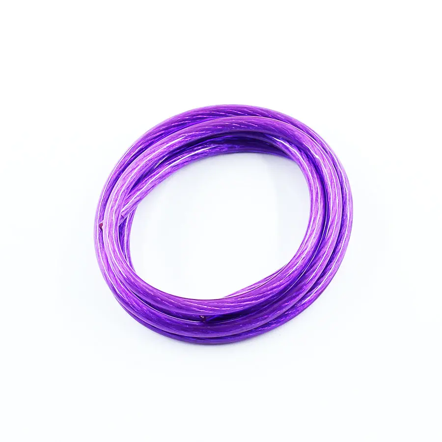 Yeah Racing 12Awg Transparent Wire - Purple 1