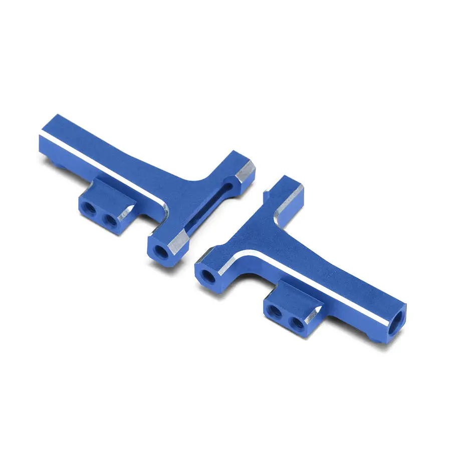 Yokomo Alum. Front Lower Short T Arm - Blue 1