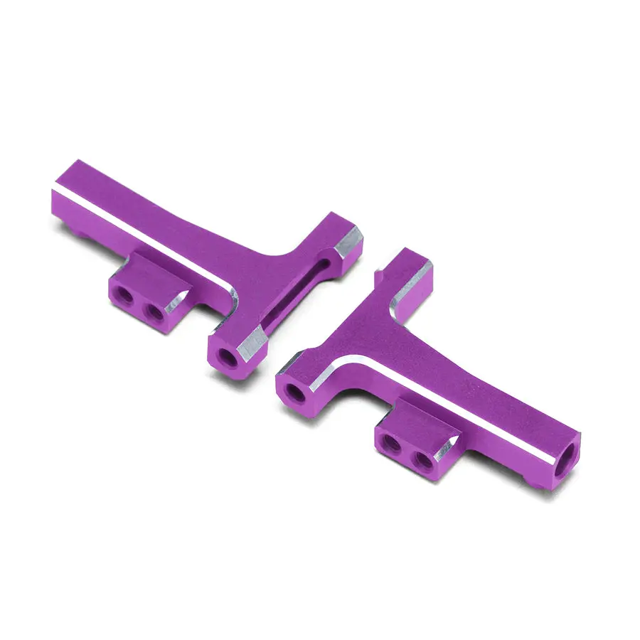 Yokomo Alum. Front Lower Short T Arm - Purple 1