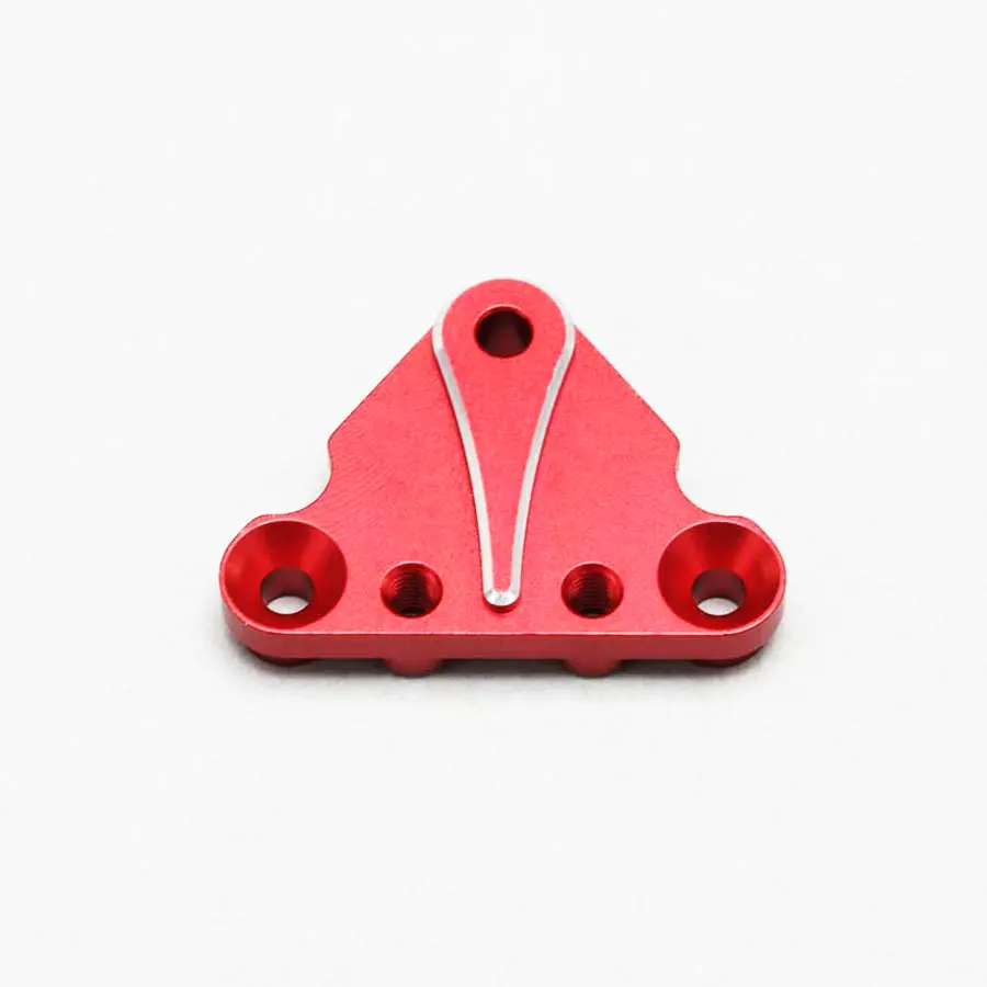 Yokomo Curved Steering Slide Rack Base - Red 1