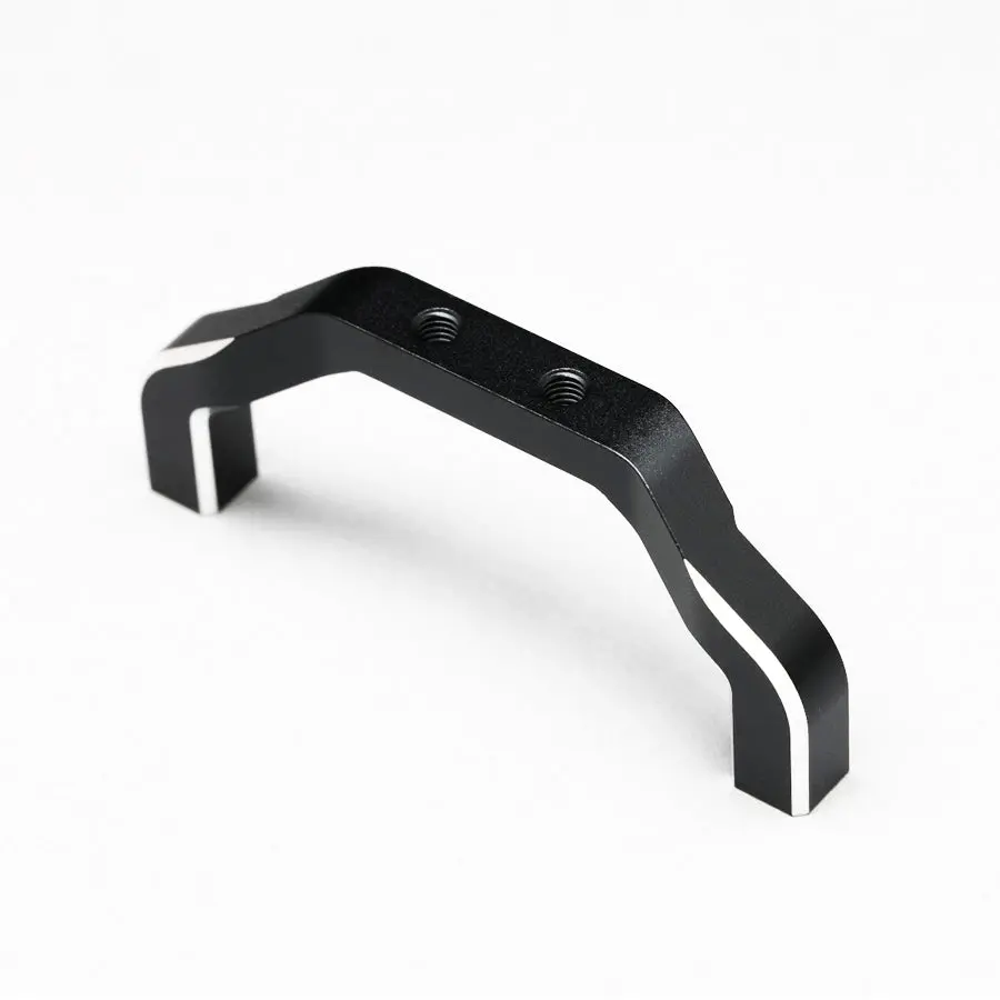Yokomo Curved Slide Rack Servo Mount - Black 1