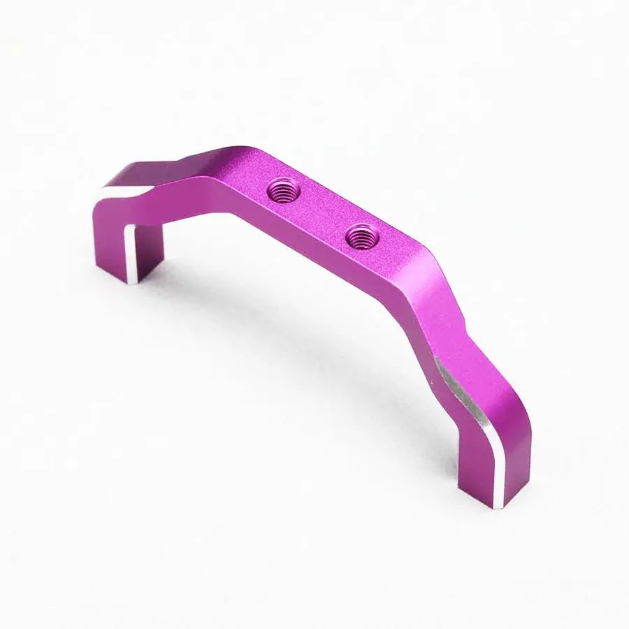 Yokomo Curved Slide Rack Servo Mount - Purple 1