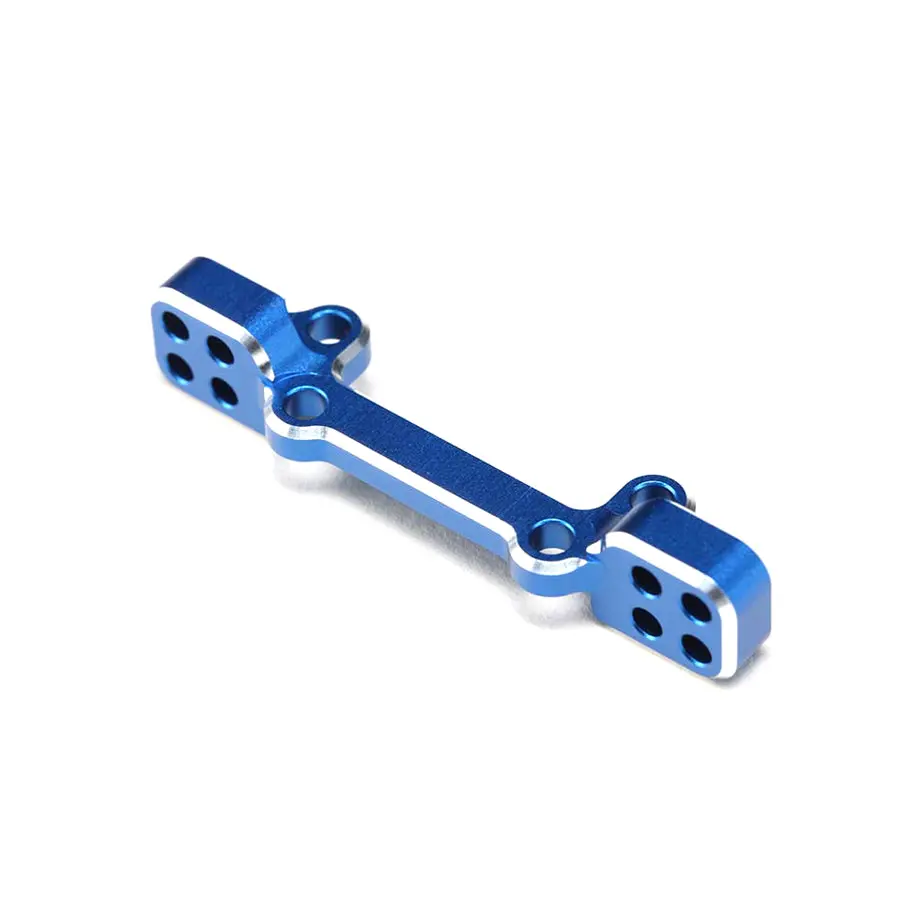 Yokomo Curved Slide Rack Upper Arm Mount - Blue 1