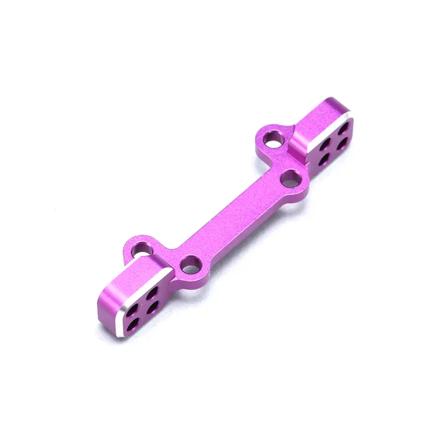 Yokomo Curved Slide Rack Upper Arm Mount - Purple 1