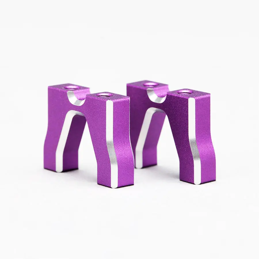 Yokomo Alum. Yd-2 Zx Servo Mount - Purple 1