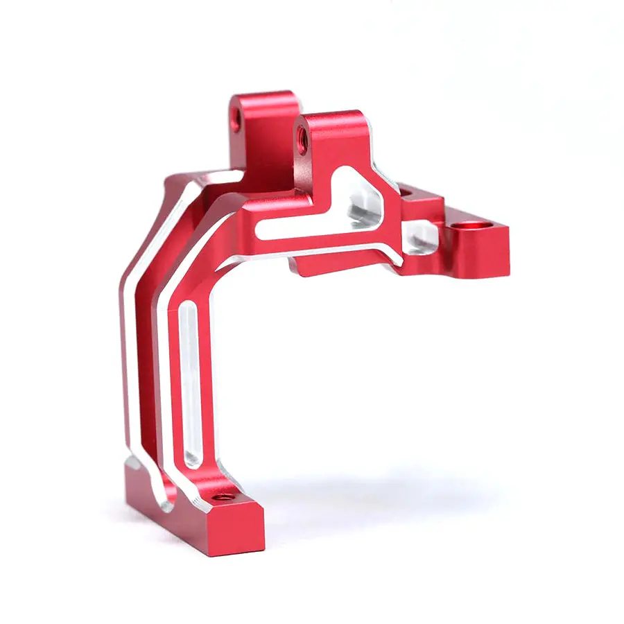 Yokomo Alum. Integrated Lightweight Front Bulkhead - Red 1