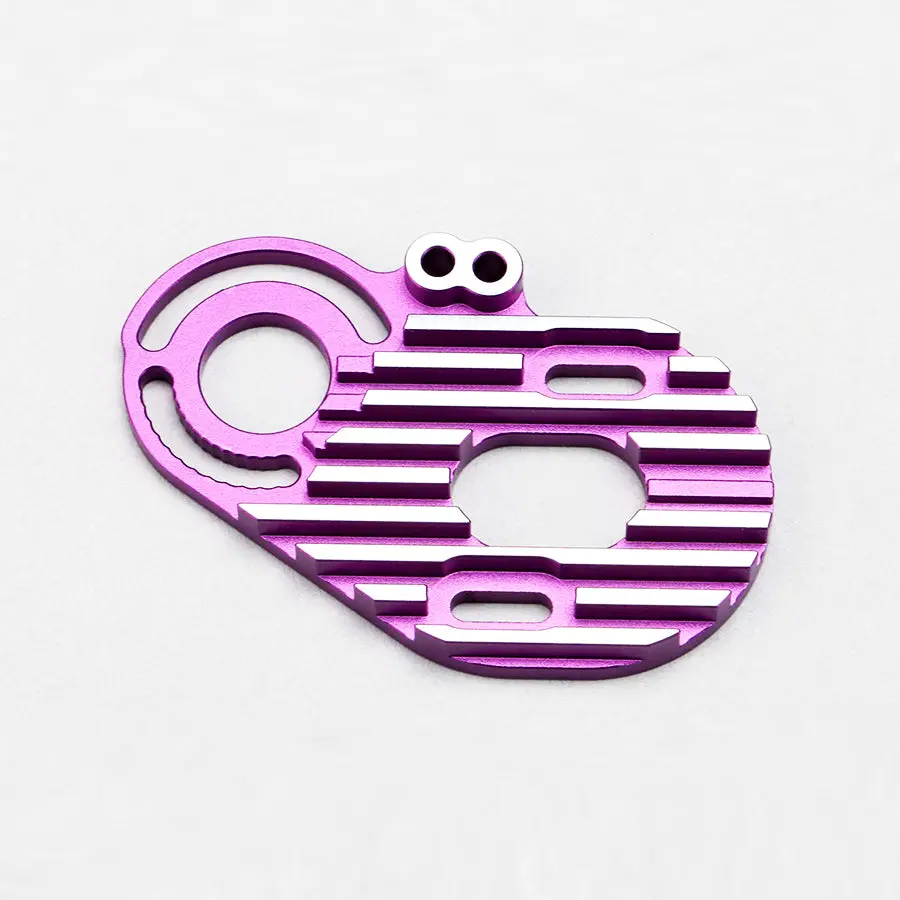 Yokomo Alum. Yd-2 Z Special Motor Mount - Purple 1
