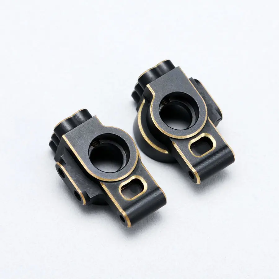 Yokomo Brass Rear Hub Carrier 1