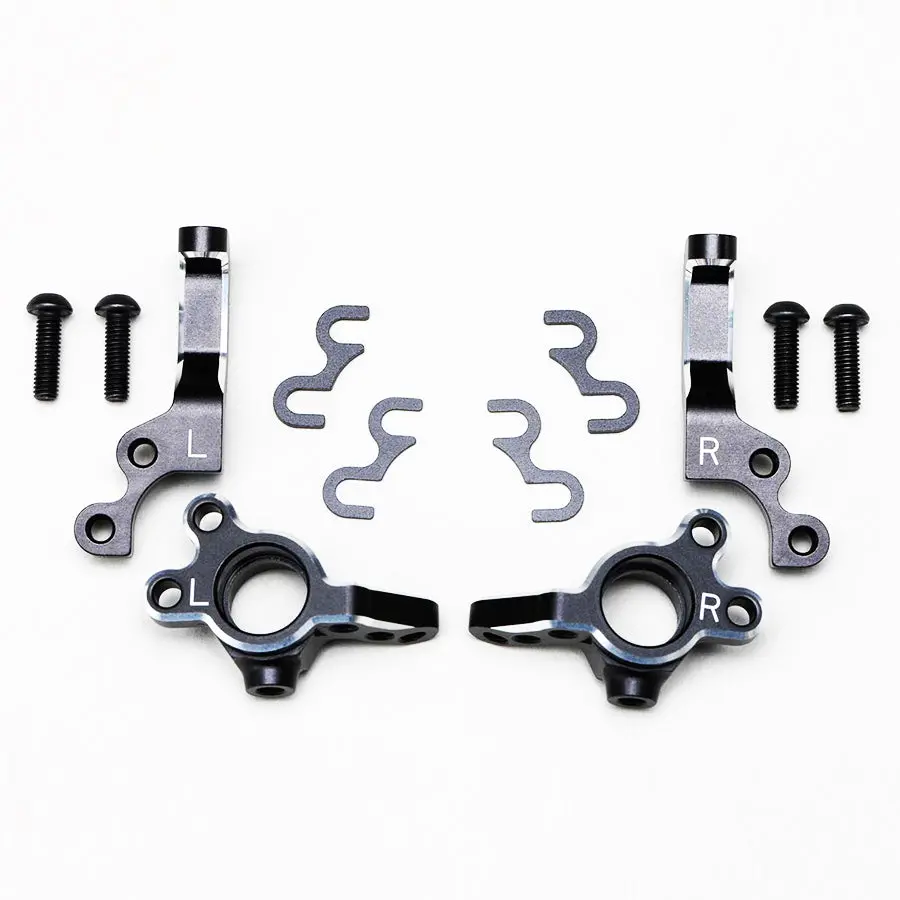 Yokomo Alum. Variable Kingpin Angle Steering Block Set 1