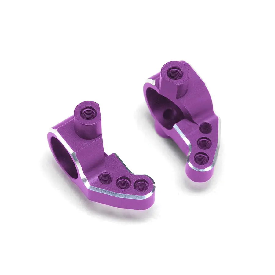 Yokomo Alum. Light Weight Sp Steering Block - Purple 1