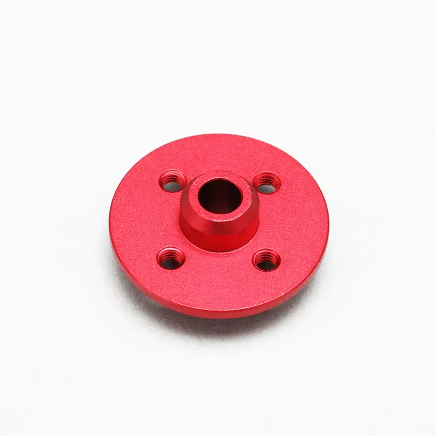 Yokomo Alum. Spur Gear Hub - Red 1