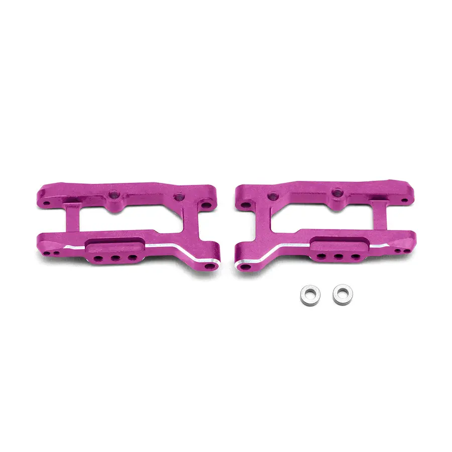 Yokomo Alum. Rear Short H Arm - Purple 1
