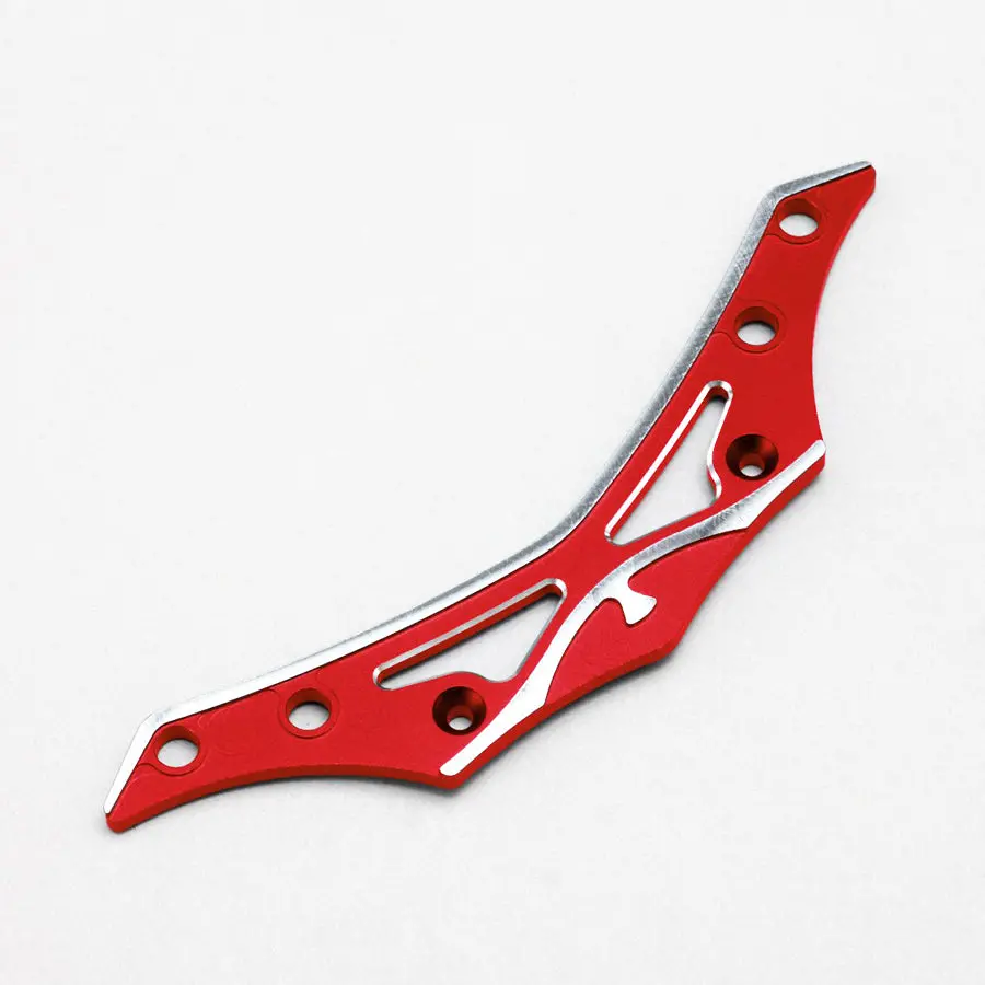 Yokomo Alum. Front Bumper Brace - Red 1
