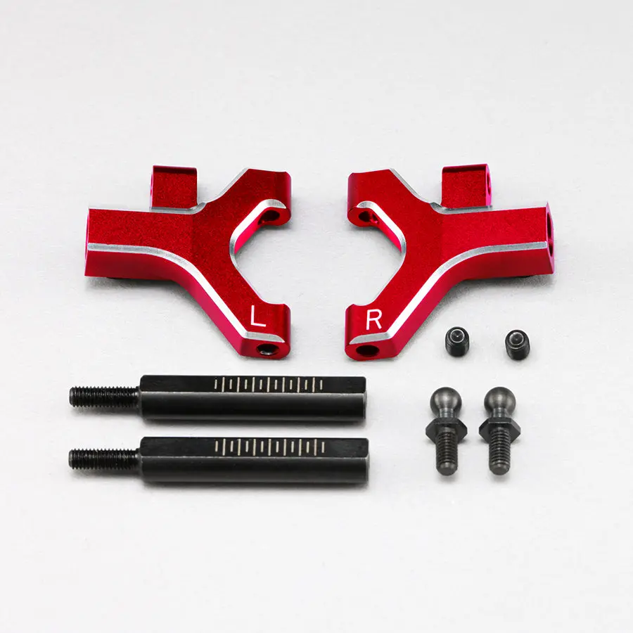 Yokomo Alum. Front Lower Arm - Short Type Red 1