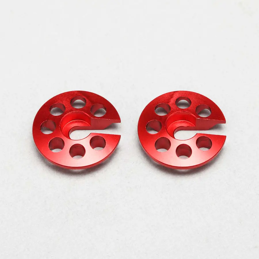 Yokomo Alum. Slf Shock Spring Cup (Standard) - Red 1