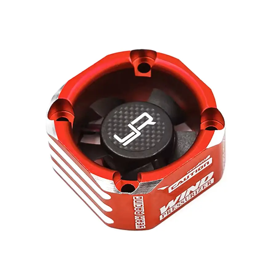 Yeah Racing Tornado Alum. Case Booster Fan 30Mm - Red 1