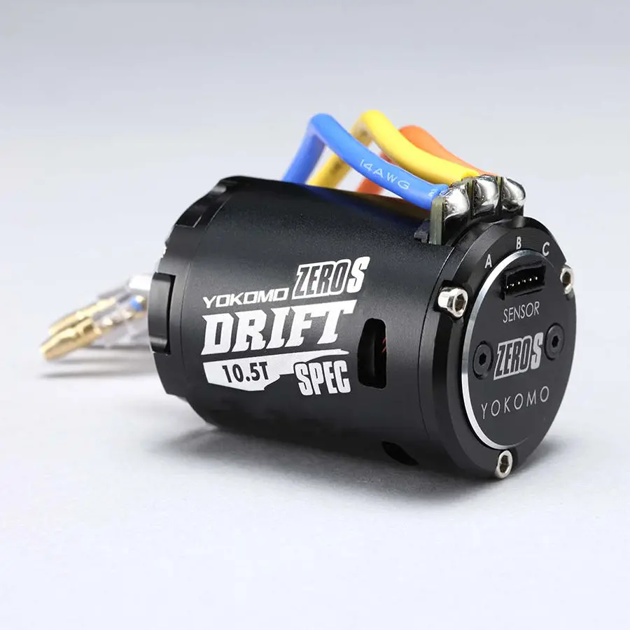 Yokomo Zero-S Drift Blushless Motor 10.5T - Black 1
