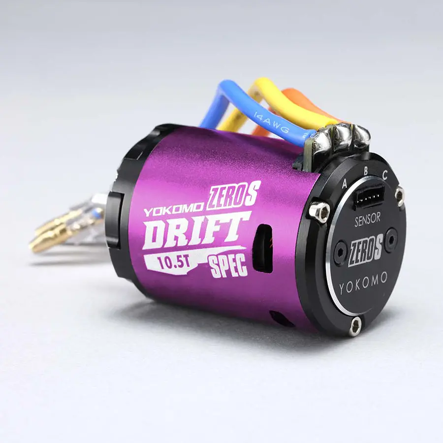 Yokomo Zero-S Drift Blushless Motor 10.5T - Purple 1