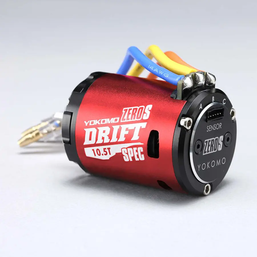 Yokomo Zero-S Drift Blushless Motor 10.5T - Red 1