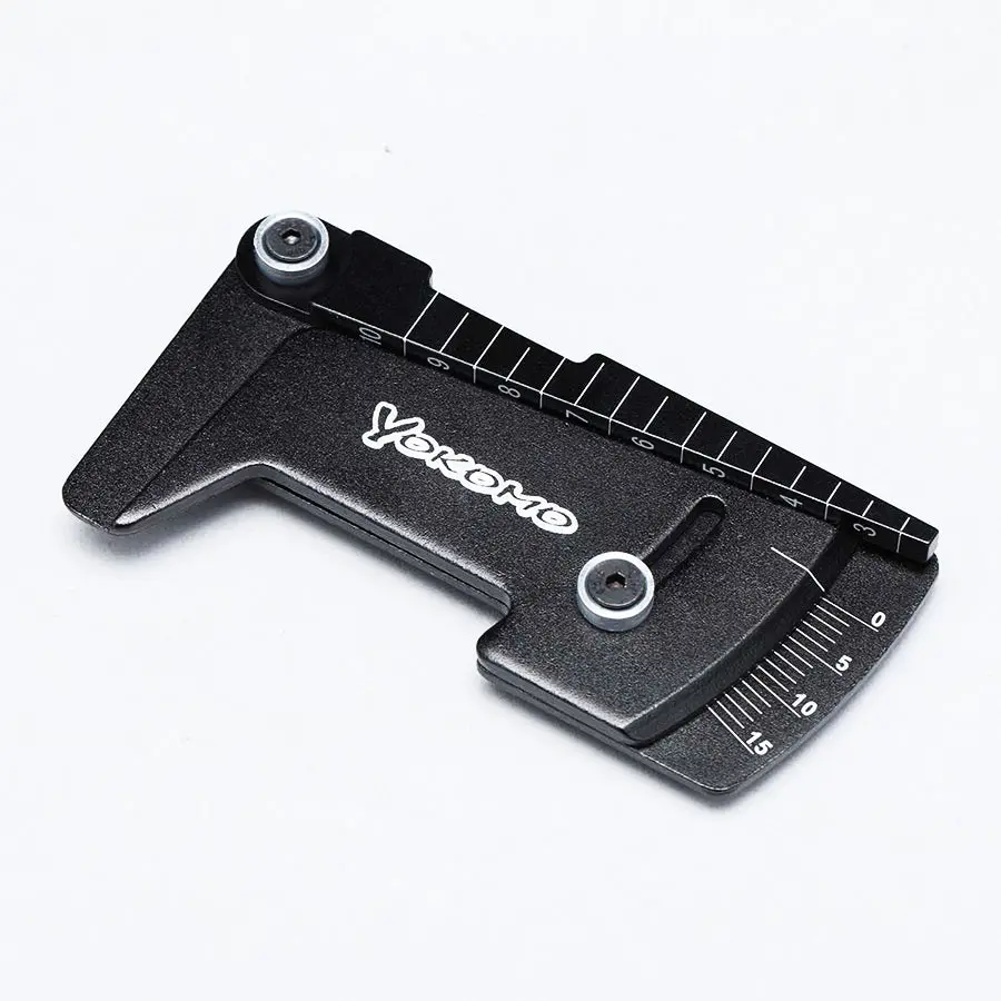 Yokomo Height & Camber Gauge - Black 1
