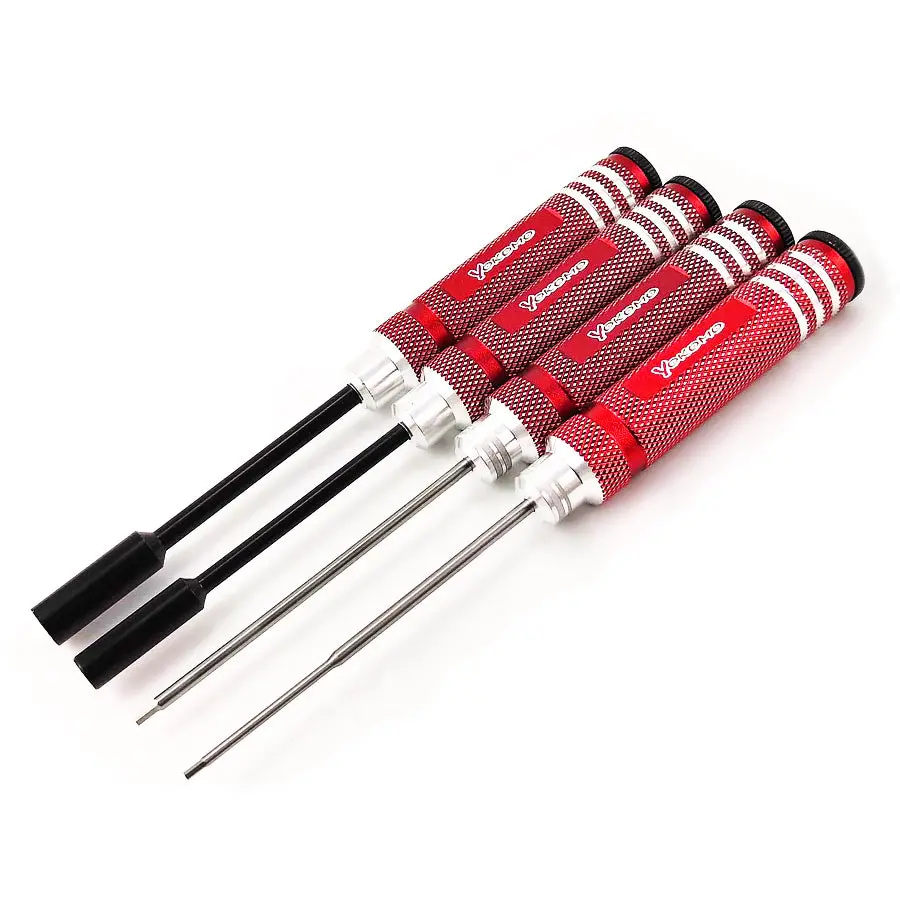 Yokomo Racing Tools Hex / Nut Driver Set - Red 1