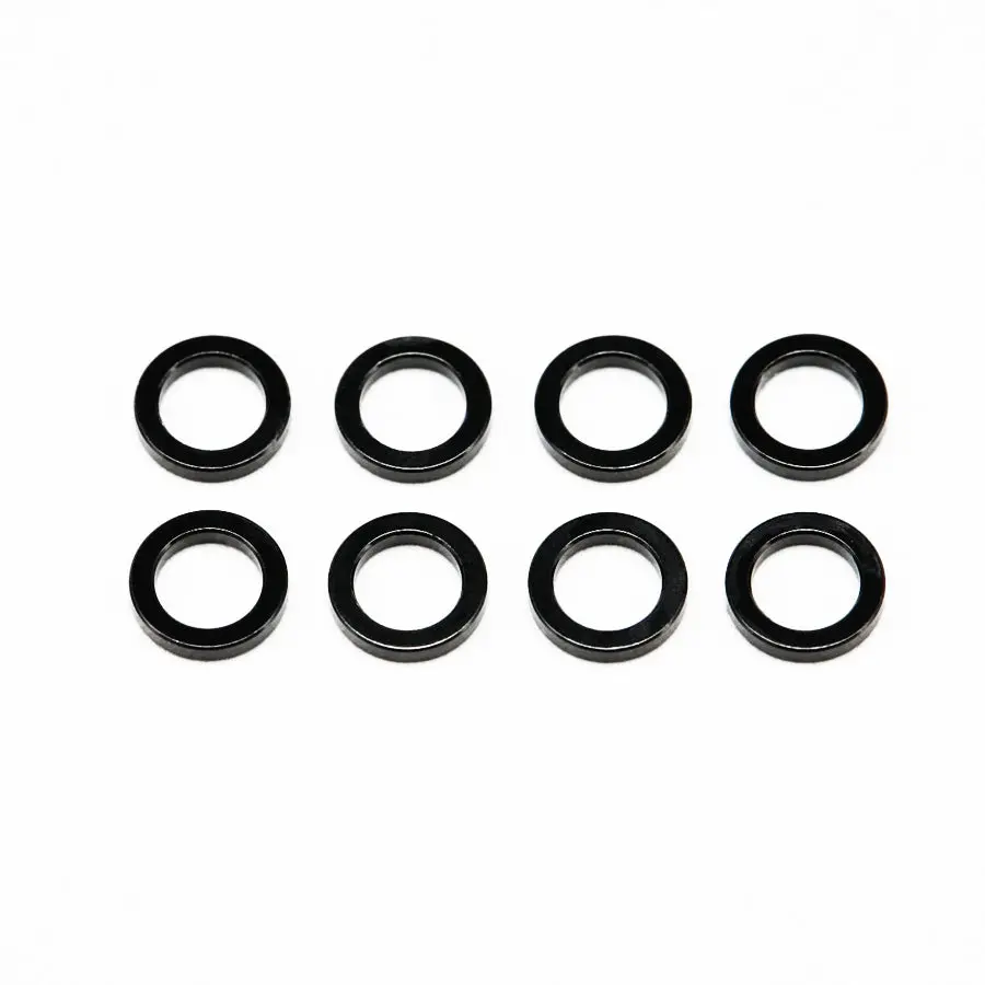 Yokomo Alum. Spacer 4.0 X 6.0 X 1.0Mm - Black 1