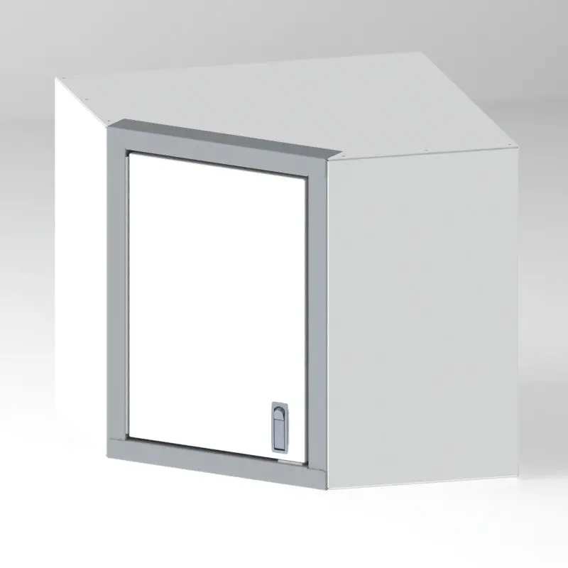 Wall Cabinet, Corner, 24"H X 14"D X 18"W 1