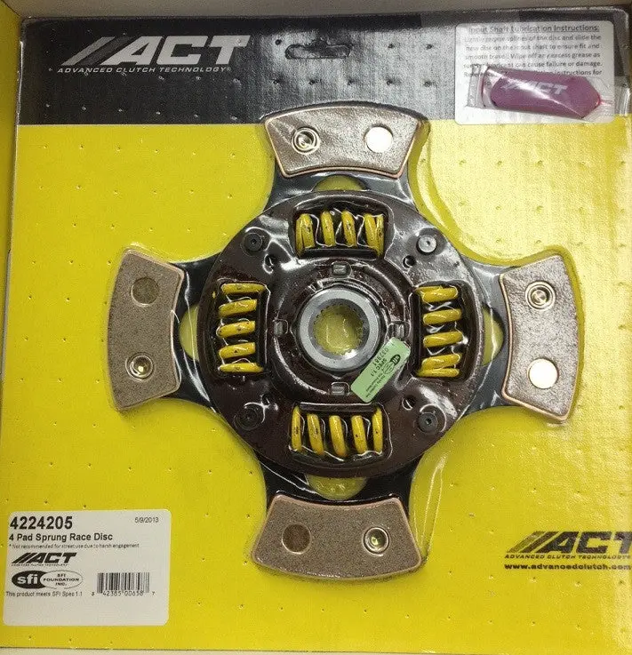 Act Sprung Disc For 1.6 Or 1.8 Miata 1