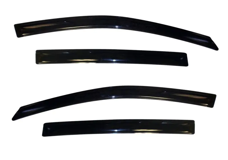 Avs 12-18 Chevy Sonic Hatch (5 Door) Ventvisor Outside Mount Window Deflectors 4Pc - Smoke 1