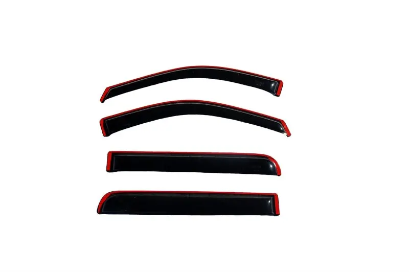 Avs 06-08 Lincoln Mark Lt Ventvisor In-Channel Front & Rear Window Deflectors 4Pc - Smoke 2