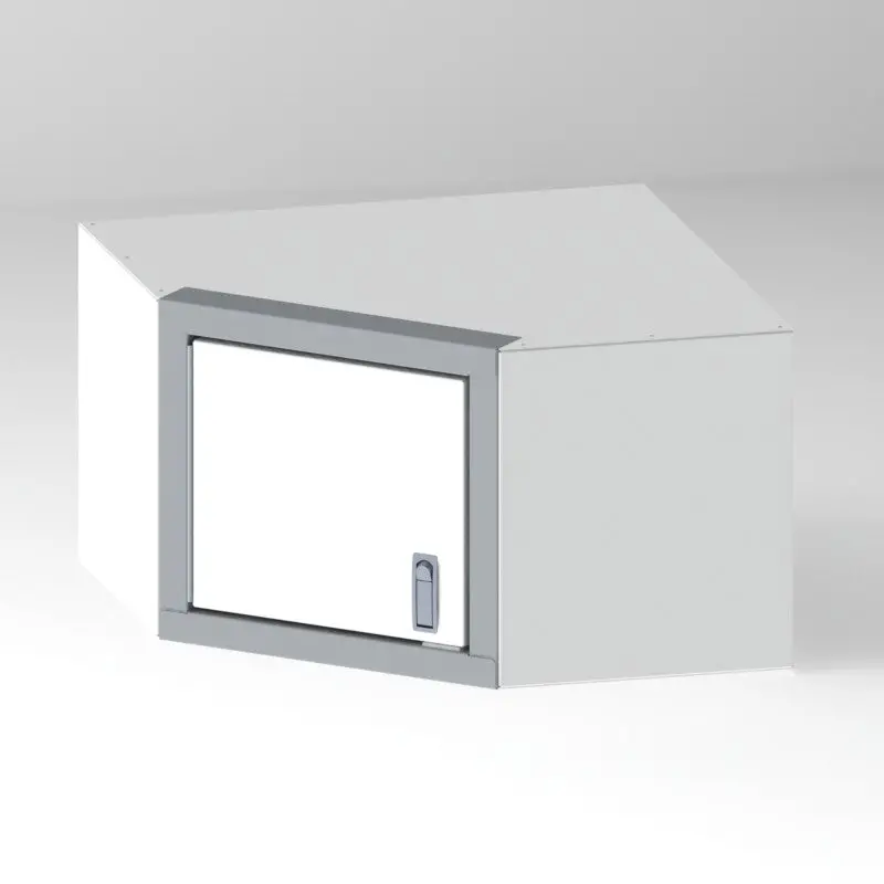 Wall Cabinet, Corner, 16"H X 14"D X 18"W 1